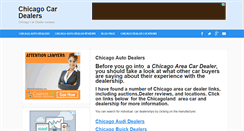 Desktop Screenshot of chicagodealers.com