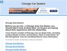 Tablet Screenshot of chicagodealers.com